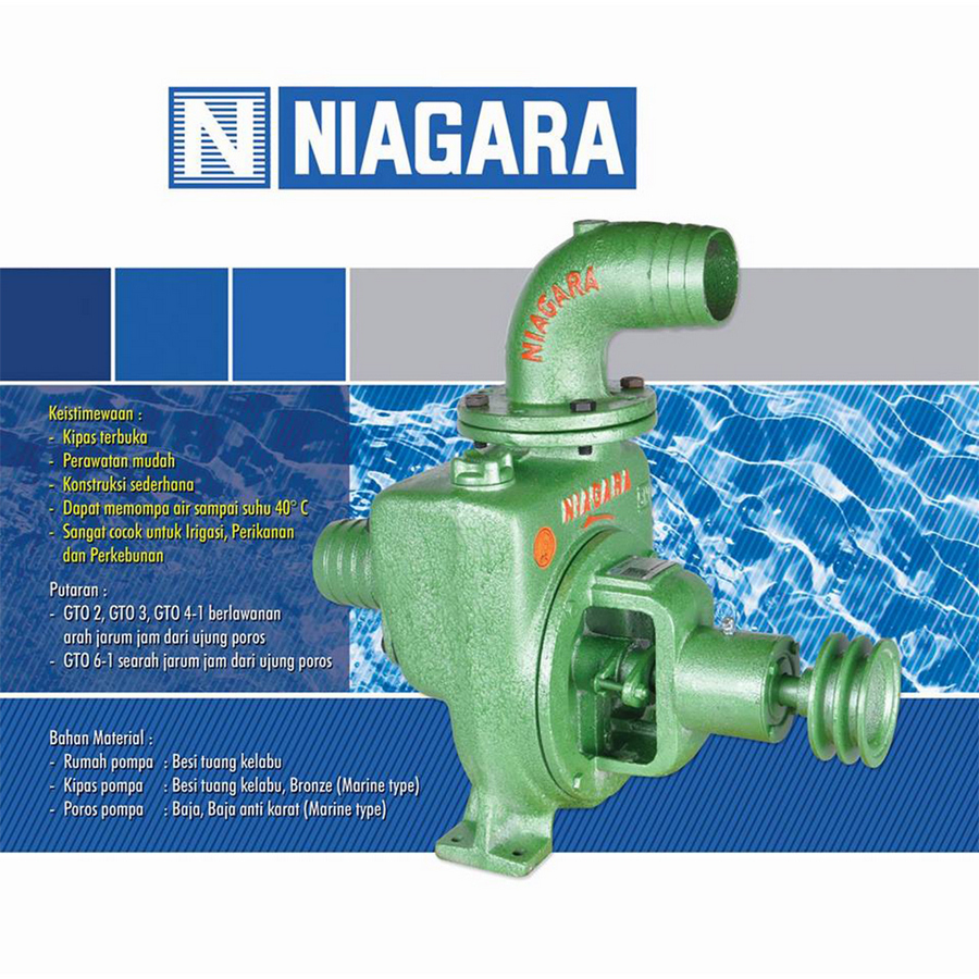 Niagara Pompa Air Irigasi GTO-4-1 - utama
